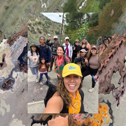 Truth Tuesday Hike Altadena group photo