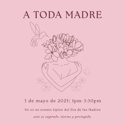 A Toda Madre flyer